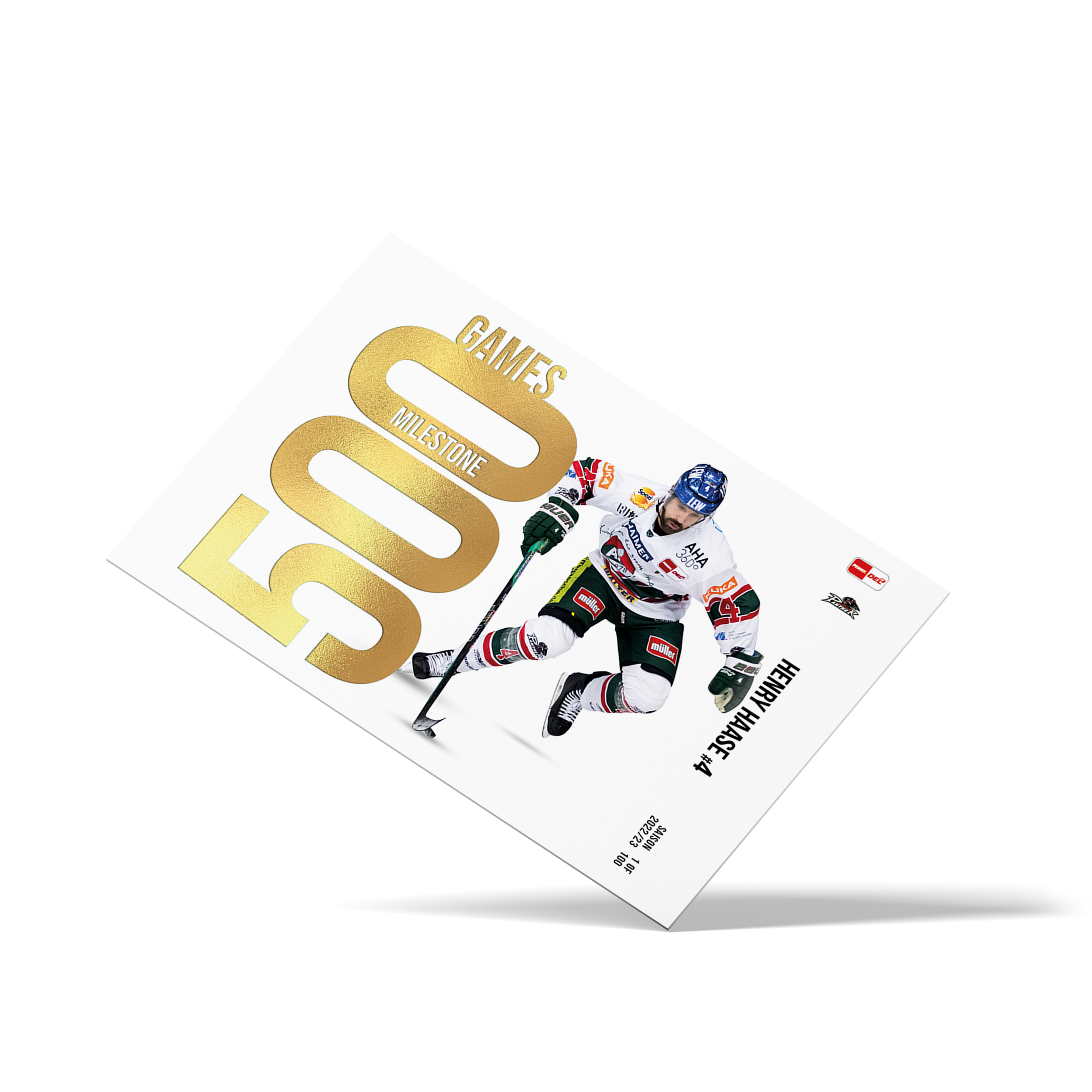 MILESTONE - 500 Games - Henry Haase