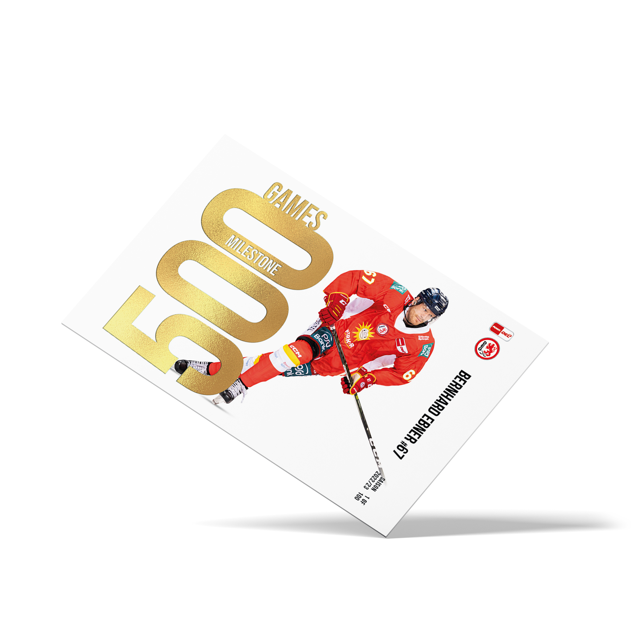 MILESTONE - 500 Games - Bernhard Ebner